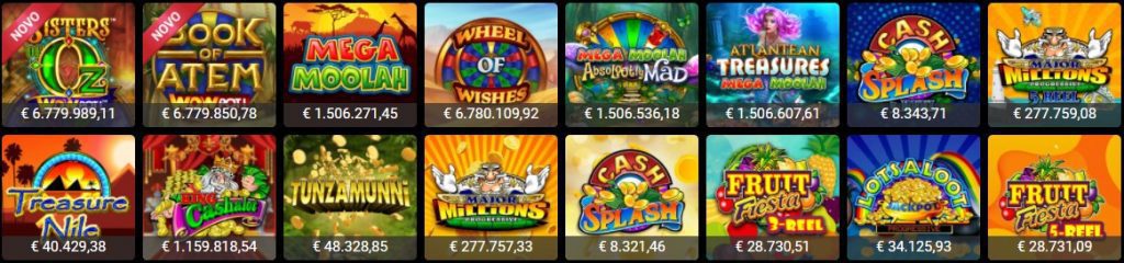 slots e caça-níqueis na Jackpot City