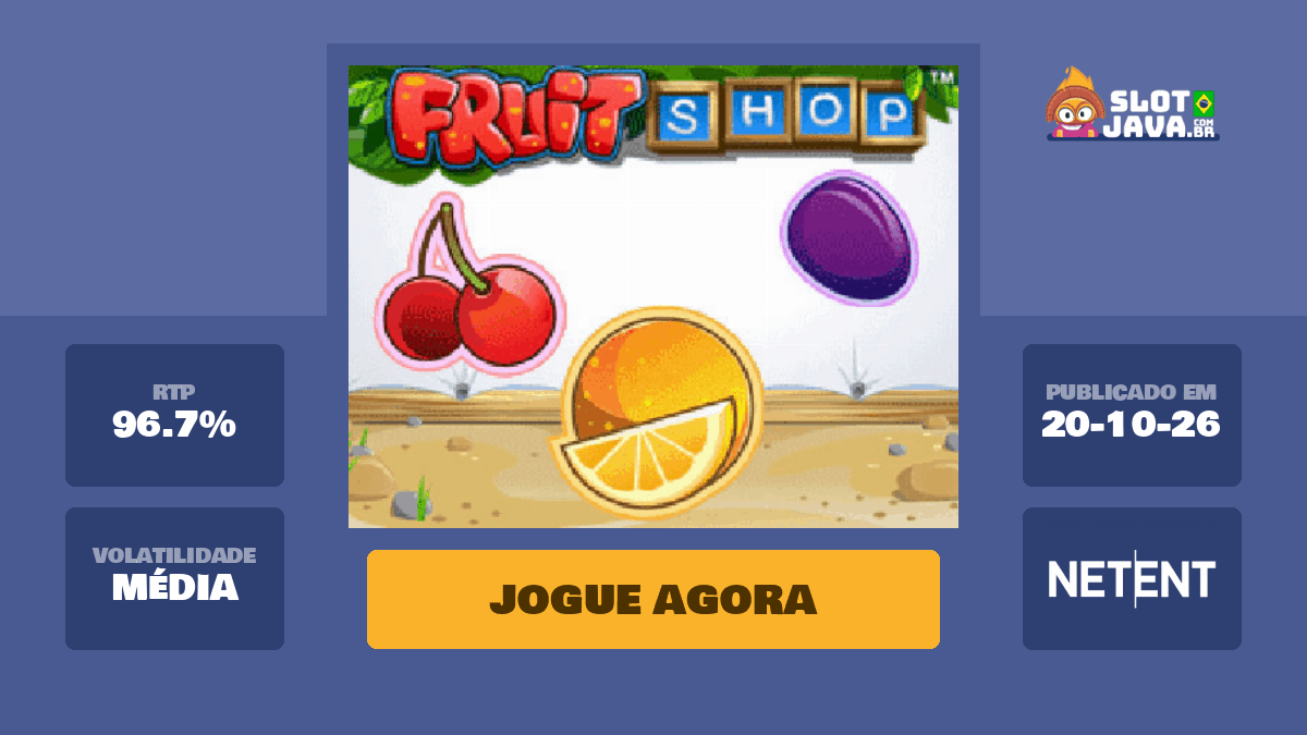 Jogar Fruit Shop com Dinheiro Real – Demo de Graça!