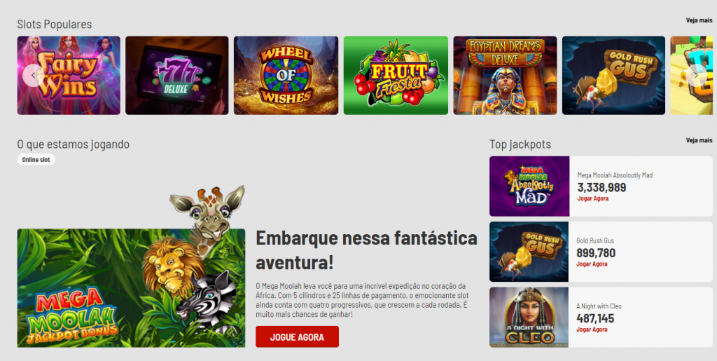 Jogos de cassino da Bodog
