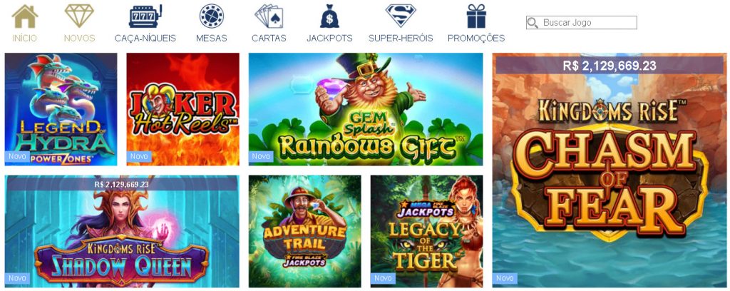 slots e caça-níqueis na Europa Casino