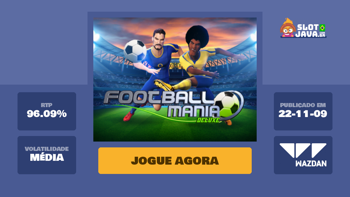 Football Mania Deluxe slot Jogue grátis a versão demo!
