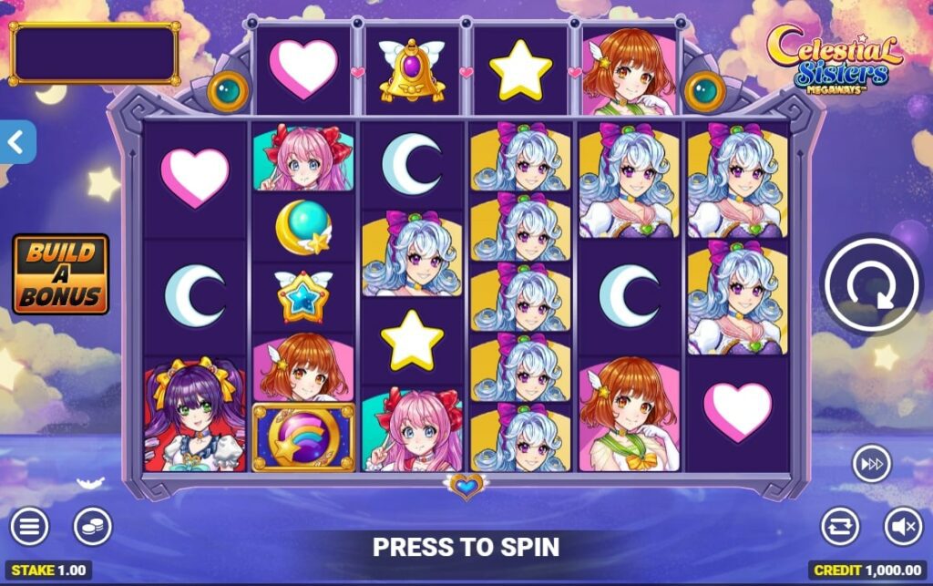 Celestial Sisters Megaways da Blueprint Gaming 