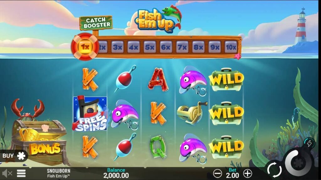 caça-níquel Fish 'Em Up