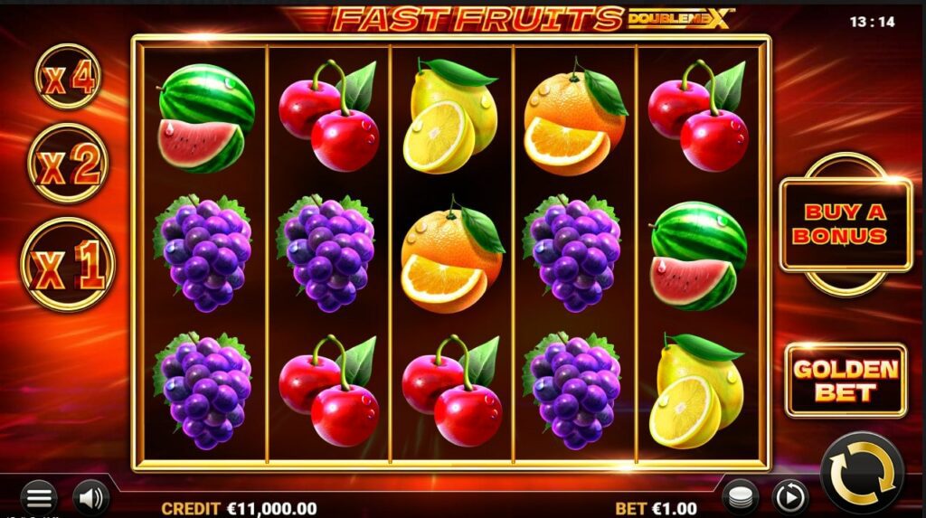 Caça-níquel Fast Fruits DoubleMax