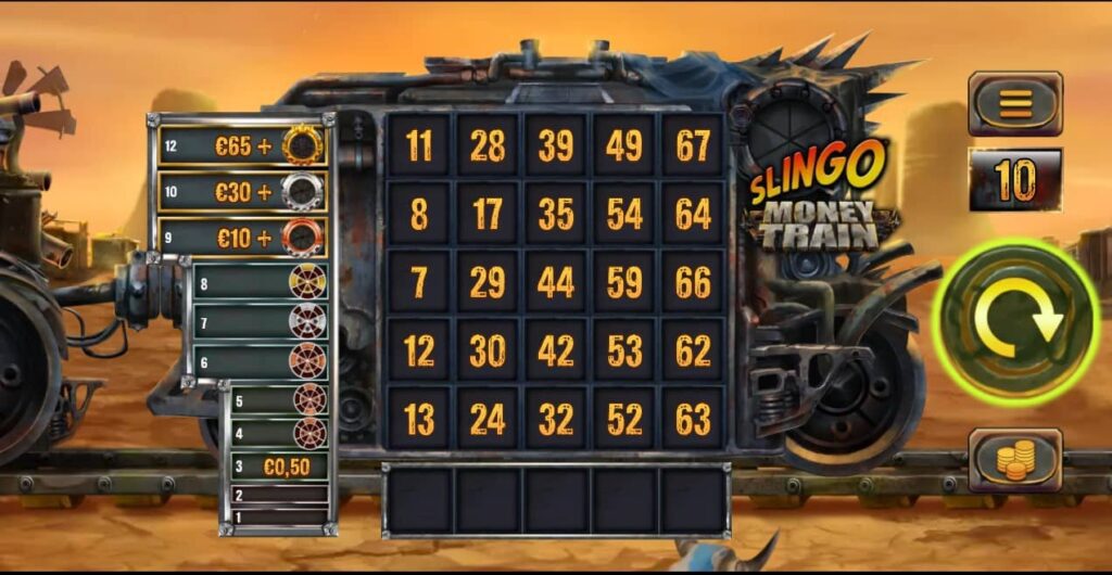 Slingo Money Train