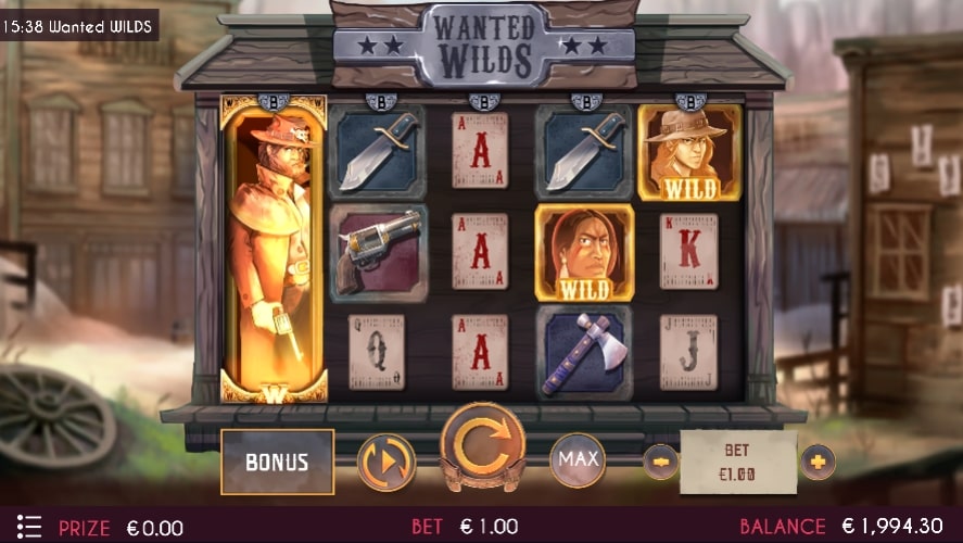 caça-níquel Wanted Wilds