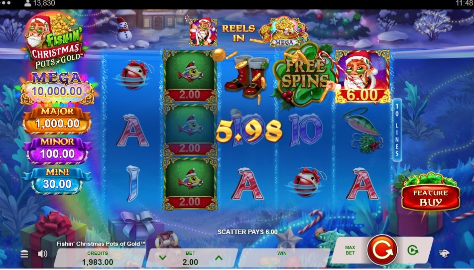 símbolo Wild Santa Flynn