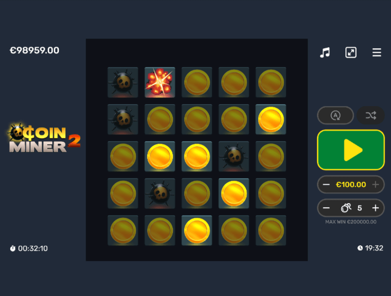 rodada perdida de Coin Miner 2