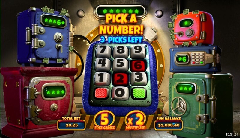 recurso do Cash Bandits 3