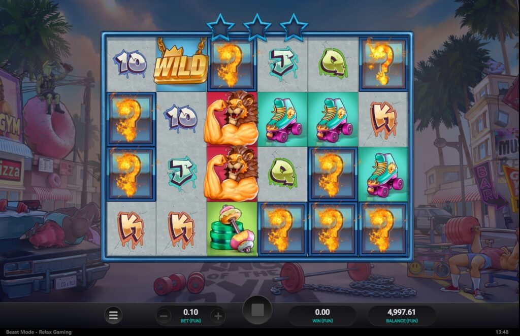 símbolos misteriosos do Beast Mode