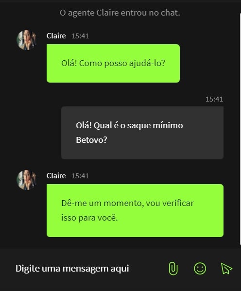 suporte chat betovo