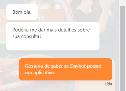 suporte davbet